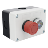 XBS-SW-23 - Botonera de Control / Doble Canal / IP40 / Contactos NC/NO / -20 a 50 °C / Barreras y Operadores Vehiculares