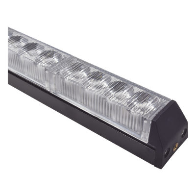 XLL-1088-RB - Barra de Luz de Advertencia / 8 Módulos / LED Gen III Alta Potencia / Rojo/Azul / 75 cm / 10-16 VCC / 3 A Máx.