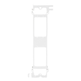 WB89D - Montaje de Pared / Panel de Parcheo 12 Puertos / Compatible 19' y 23' / ROHS / Metal