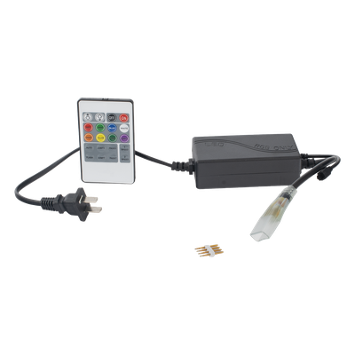 JLPM-01 - Adaptador de Manguera con Control Remoto para Manguera  RGB.
