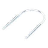 CH-ABR-U-32 - Charofil Abrazadera Tipo U / 1 1/4" / Acabado Electro Zinc CH-ABR-U-32