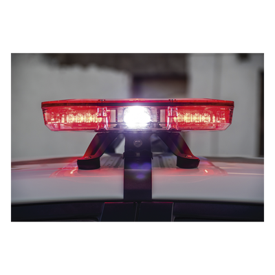 X67RB - Barra de Luces LED / 47" / 88 LEDs Hyperlux / Rojo/Azul / Control de Tráfico / IP65 / 12A Máx