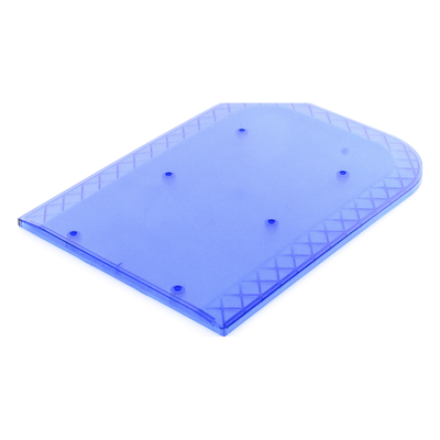 Z67DLB - Domo lateral de reemplazo / Policarbonato / Compatible X67A / Color azul / Sin herramientas