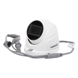 E8-TURBO-G2/A - AUDIO POR COAXITRON / Domo TURBOHD 2 Megapixel (1080p) / Gran Angular 106° / Lente 2.8 mm / 20 mts IR EXIR / Exterior IP66 / 4 Tecnologías / dWDR / Metal