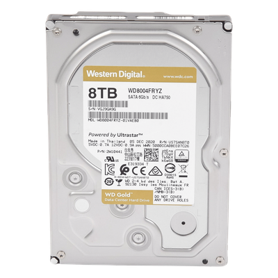 WD8004FRYZ - Disco Duro Gold de 8TB / Clase Enterprise / 5 AÑOS DE GARANTÍA