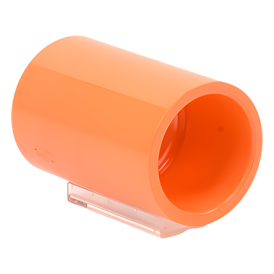 VP-COUP - Cople Recto para Tubería de Detección de Humo / ¾" (20 mm) / CPVC Retardante a la Llama UL 94 / 15 Piezas