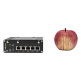 UR35-L04AF-W - Router Celular Industrial / 4G LTE Dual SIM / WiFi / Ethernet / RS232 / RS485 / IP30 / -40°C a 70°C / 9V-48V DC