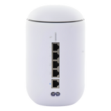 UDR - UniFi Dream Router con WiFi 6, 4 puertos LAN Gigabit de los cuales 2 son POE 802.3af. Aplicaciones UniFi Network, Protect y Access pre-instaladas. Pantalla LCD