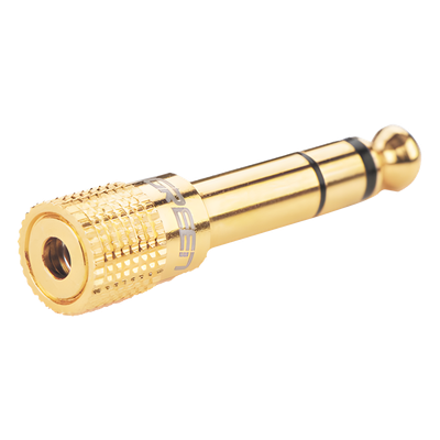 20503 - Ugreen 20503 cambiador de género para cable 6.35mm 3.5mm Oro