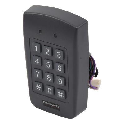 AY-F64 - Rosslare Security Products Lectora de Proximidad con Teclado / Salida Wiegand 26 Bits / Uso