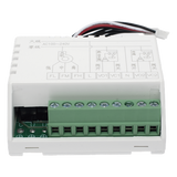 WS8B4WB/U - Controlador de Temperatura de Pared / Fan Coil 2 o 4 Tubos / Salida On/Off / Control de Ventilador Manual o Automático / Alimentación 100-240 VAC