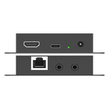 EPC-EDA50SEA - Extensor Audio HDMI eARC | 50 Metros | CAT5e/6 | Soporte Dolby Atmos DTS-HD | IR Bidireccional | CEC Passthrough | Carcasa Metálica