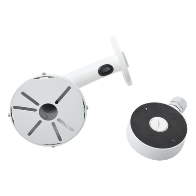 XGA110A - Montaje Universal de Pared / Caja de Conexiones / Cámaras Domo y Bala / Capacidad 4.5 kg / Interior y Exterior