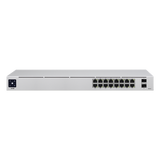 USW-16-POE - Switch Ubiquiti USW-16-POE 16 Puertos 8 Puertos PoE 802.3af/at 8 Puertos Gigabit 2 Puertos 1Gbps SFP 42W Display