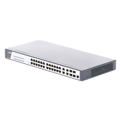 DS-3E2528P(B) - Hikvision Switch Administrable PoE+ / 24 Puertos Gigabit PoE+ / 4 Puertos Gigabit DS-3E2528P(B)