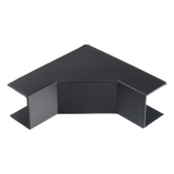 TMK-1720-EI-N - Esquinero Interior / PVC Autoxtinguible / Para Canaleta TMK-1720-N-CC / Color Negro