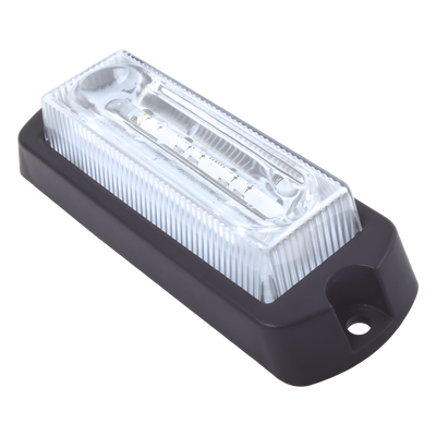 X13-B - Luz Auxiliar Ultra Brillante / 4 LEDs Gen III / Azul / 10-30 VCC / 23 Patrones / 3.88 x 1.33 x 0.98 in
