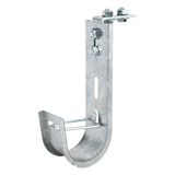 CH-J51-EZ - Charofil Soporte J-Hook para Cableado Estructurado / Capacidad 28 Cables Cat6 / Acero al
