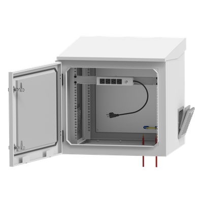 LP-FORTE-09U-R3 - Linkedpro By Epcom Gabinete Exterior IP / Rack 19" 9UR / Ventilador con Termostato