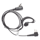 TX-EHM - Micrófono-Audífono / Gancho Ajustable Tipo G / PTT de Solapa / Compatible Motorola, Abell, Hytera
