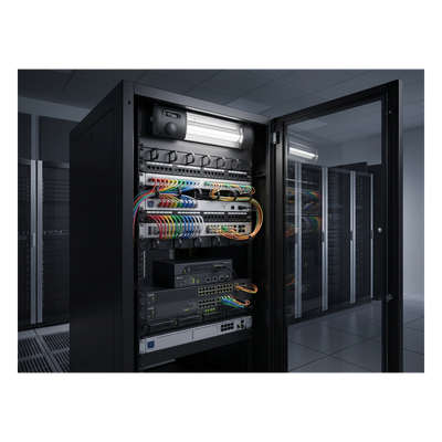EL900D - Lampara LED para Gabinete de Telecomunicaciones, de 900 lm, Instalación sin Herramienta, 100-240 Vca