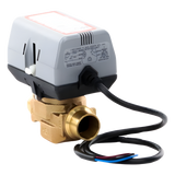 VC4013AM1000T - Válvula de Zona Motorizada / 2 Vías / 3/4" BSPT / Actuador 200-240 VAC / Cartucho Reemplazable / Agua-Glicol 60%