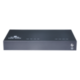 V2804-4GL-PSE - ONU Dual EPON/GPON / 4 Puertos PoE 802.3af/at Gigabit / 1 Puerto SC/UPC / Chasis Metálico / Triple Play