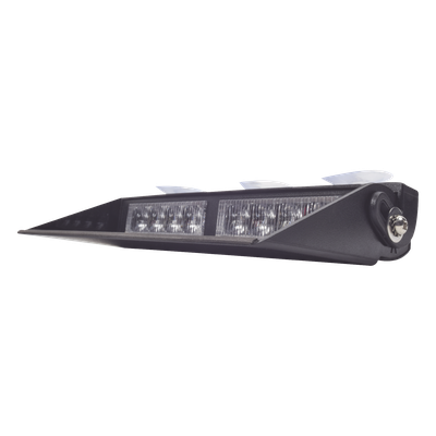 XLL-106-B - Luz de advertencia interior / 8 LED Gen III / 22 patrones de destello / 12 VCC / 2 A máx / Montaje por succión