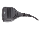 TX-308-K01 - Micrófono-Bocina para Intemperie / IP54 / Cable Kevlar Grado Médico / Resistencia 40 kg / PTT con Guantes / Clip Rotativo 360°