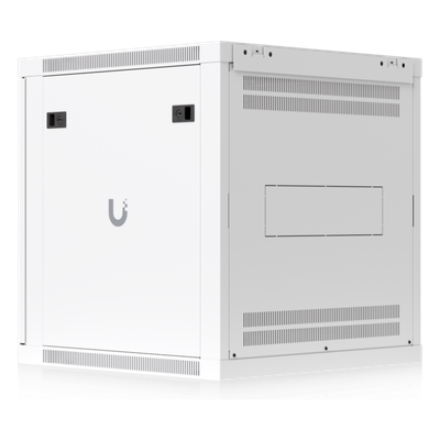 UACC-RACK-12U-WALL-600-P - Gabinete Rack 12U / Montaje en Pared / 598 x 600 mm / Puerta Perforada / 4 Postes / 80 kg Capacidad / 23.5 x 23.6 x 25.2 pies