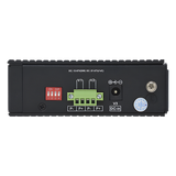 WIPS206IV2 - Switch Industrial PoE / 4 Puertos Fast Ethernet 802.3af/at / 2 Puertos Uplink Gigabit / PoE Extendido 250 m / Rango -30°C a 65°C
