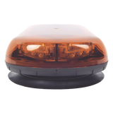 X605A - Mini Barra LED / 24 LED Ámbar / 25 Patrones de Destello / Montaje Magnético y Succión / 12 VCC / IP Extremo -40°C a 55°C