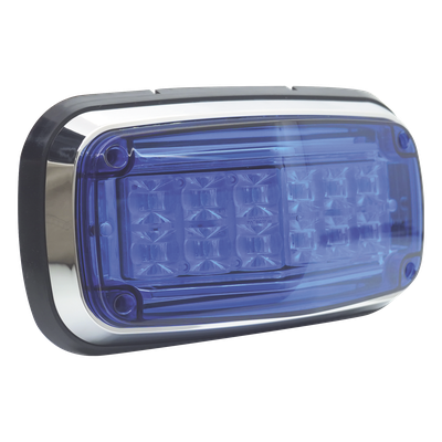 XT1885B - Luz de Advertencia LED / 12 LEDs / 11 Patrones de Destello / IP67 / 12-30 VCC / 170 x 134 x 64.5 mm