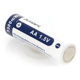 XTAR-AA-LI-ION - Batería Recargable AA / Li-Ion 1.5V / 2000 mAh / 1200 Ciclos / Protección Integrada