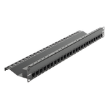 Z6-PNL-24K - Patch Panel UTP de 24 Puertos / Categoría 6 / Plano / 1UR / Precargado con Jacks Z-MAX / Acero 18 Gauge