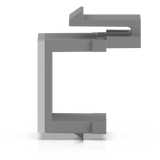 UACC-KEYSTONE-BLANK-INSERT - Insertos Ciegos Keystone / Snap-In / 24 Piezas / 16.3 x 14.6 x 18 mm (0.64 x 0.57 x 0.7") / ABS Retardante a la Flama