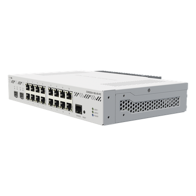 CCR2004-16G-2S+PC - CCR2004-16G-2S+PC, Ruteador 16xGigaEth, 2xSFP+ 10G, CPU 4 núcleos 1200Mhz, RAM 4Gb, RouterOS L6