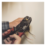 3005-CR - Pinza Ponchadora para Terminales con Aislamiento en Cable de Cobre Sólido y Trenzado de 10-22 AWG.