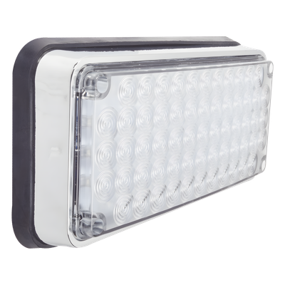 X-LTE-295-W - Luz de Advertencia / 7x3' (2.1x0.9 m) / 66 LED / 12-24 VDC / 155 lm / Montaje Permanente
