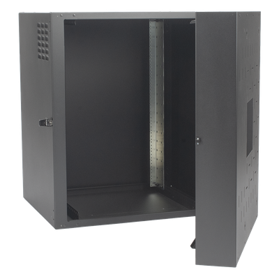 WC3-S101-18 - Gabinete de Montaje en Pared / 18U / 737 mm (29 in) Ancho / 762 mm (30 in) Profundidad / Puerta Sólida Frontal / Paneles Laterales Ventilados / IP20 / NEMA Type 1