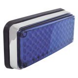 X-LTE-595-B - Luz de advertencia de 6x4", Color Azul, Ideal para Ambulancias