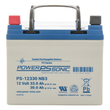 PS-12330-NB3 - Power Sonic Batería de Respaldo AGM/VRLA / 12V / 33 Ah PS-12330-NB3