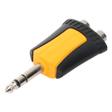 MP3-2RF - Seetronic Adaptador de Audio Estéreo / Plug 1/4" (6.3 mm) a 2 x RCA Hembra / Carcasa Plástica
