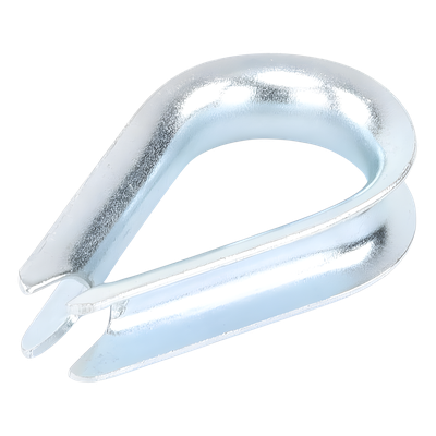 CUELLO-38-HDG - Syscom Towers Guardacabo para Cable de Acero / 3/8" (9.5 mm) / Resistencia 4900 kg