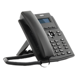 X301G - Teléfono IP / 2 Líneas SIP / Pantalla LCD 2.3" / Audio HD G.722 y Opus / Conferencia 6 Vías / PoE 802.3af / Puertos Ethernet Duales Gigabit / Soporte EHS