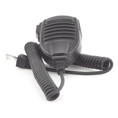 TXH221 - Micrófono PTT para Radio Móvil / Conector 8 Pines / IP54 / Cable Reforzado Kevlar / Resistencia 40 kg