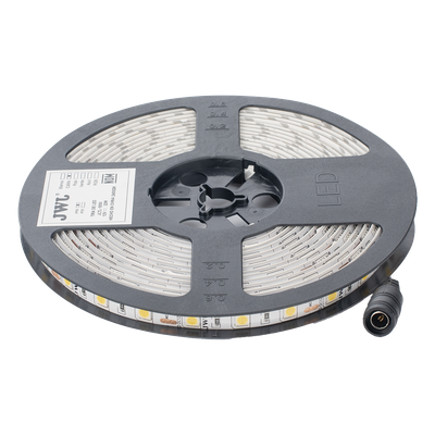 JLTL-5050-IP65-C - Tira Led de 5 m / Cálido / Uso Exterior / Potencia 22 W / 900 lm/ 12 V CD / IP 65.