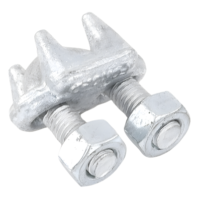 NUDO-38-FJG - Syscom Towers Nudo de Perro Abrazadera / Acero Forjado / Cable 3/8" NUDO-38-FJG