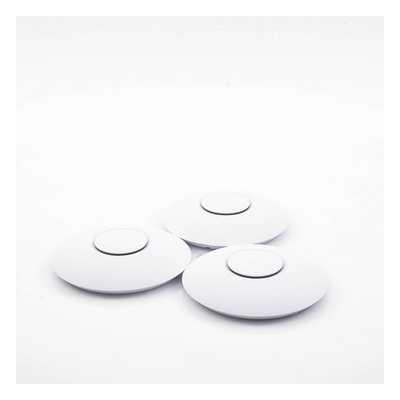 UAP-NANOHD-3 - Paquete de 3 Access Point UniFi 802.11ac Wave 2, MU-MIMO4X4 con antena Beamforming, hasta 1.7 Gbps, para interior PoE 802.3af, soporta 200 clientes, No incluyen PoE&acute;s