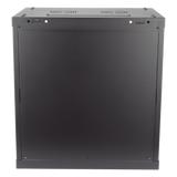 DS-XS6412-S/B - Hikvision Gabinete de Pared y Piso / 12U Rack 19" / Cristal Templado DS-XS6412-S/B